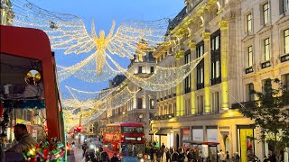 2024 Christmas Lights Display London  North Pole Express Top View Sight Seeing [upl. by Lytsyrk]