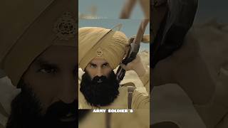 Kesari movie web series akshaykumar trending army shorts [upl. by Raddie]