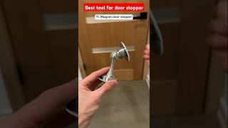 Best tool for door stop doorstools lifehacks [upl. by Anomahs]