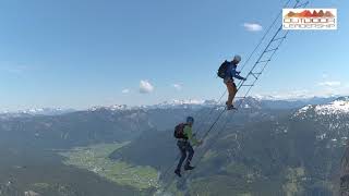 Outdoor Leadership Donnerkogel quotIntersportquot Klettersteig Himmelsleiter [upl. by Arnaldo133]