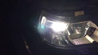 Fitting LED sidelight bulbs on Freelander 2LR2 [upl. by Grodin]