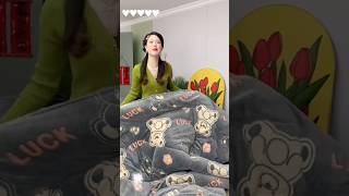 Part 18  new bed sheets and comforter shortvideo [upl. by Willow]