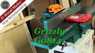 Grizzly G0814 Jointer Unboxing and Assembly [upl. by Avirt840]