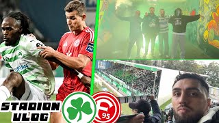 Elfmeter in der 902 Rot für Raschid Azzouzi ￼ Spielvereinigung Fürth ☘️VS Fortuna Düsseldorf [upl. by Hajed]