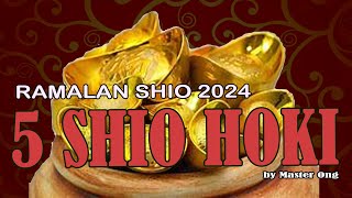 5 SHIO HOKI di Tahun NAGA KAYU 2024  RAMALAN KARTU TAROT SHIO PALING BERUNTUNG PADA TAHUN 2024 [upl. by Laurianne]