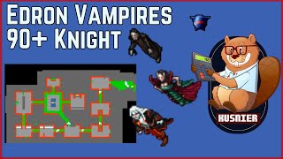 Edron Vampires  90 Knight  Tibia [upl. by Adian]