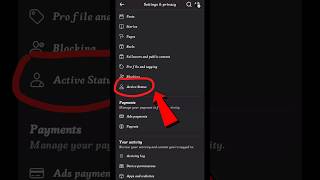 How to hide active now on facebook messenger facebook ninjatricks viral trending new shorts [upl. by Atinrahs888]