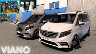 Viano Convoy 150 MercedesBenz VClass  ETS2Euro Truck Simulator 2 [upl. by Amikehs]