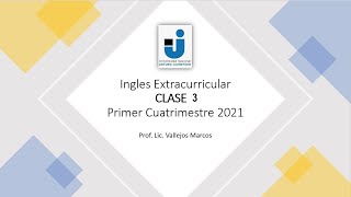 Clase 3 Unaj 1c2021 [upl. by Kcirdaed]