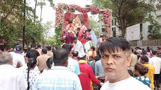 Andheri cha Raja visarjan 2024 live  Mumbai cha last visarjan 2024  RAKESH MHETRE 30 [upl. by Ehcor]