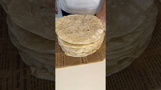 How to make tortillas with only 3 ingredients cooking food recipe tortilla asmr foodieblog [upl. by Hedy]