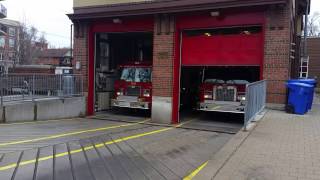 Toronto Fire P131 Spare and A131 Responding [upl. by Leiad]