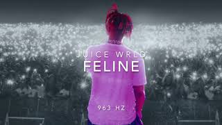 Juice WRLD  Feline Ft Polo G amp Trippie Redd 963 Hz [upl. by Shelbi]