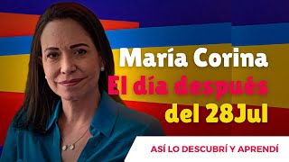 María Corina ¿Qué va a pasar luego del 28 de julio  Elecciones Venezuela 2024 [upl. by Amandi]