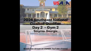 2024 USABA Southeast National Goalball Qualifier  Day 2 Gym 2 [upl. by Perrin]