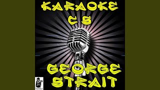 Desperately Karaoke Version Originally Performed By George Strait [upl. by Ahsiloc]