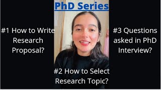 All About PhD Admission👈🏻 Find Answers to Doubts Phd ResearchProposal ResarchTopic PhdInterview [upl. by Oliy]