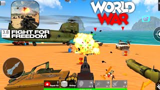 World 🌎 War Games for Android  Fight For Freedom  UtpalGaming [upl. by Cohlette]