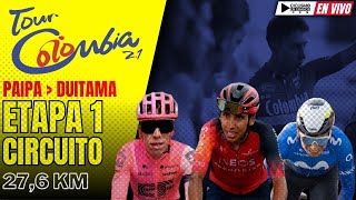 🔴EN VIVO 🚵‍♂️ ETAPA 1🏆TOUR COLOMBIA 2024 🚵‍♂️ 276 KM [upl. by Gladstone926]