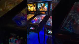 Great Lineup of Pinball Machines [upl. by Durer273]