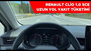 Clio 10 SCE Motor 65 HP Yakıt Tüketim Testi [upl. by Heisel]