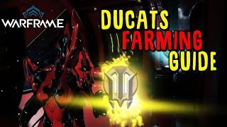 Warframe Efficient Ducats Farming Guide [upl. by Windy342]