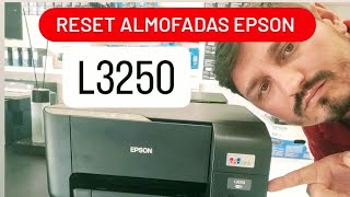 reset almofadas Epson l3250 fácil solução epsonl3250 [upl. by Ursala]