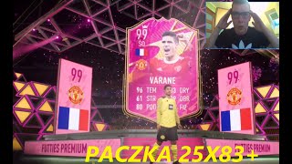 PACZKA 25x83 amp VARANE 99  FIFA 22 SUMMER RTG 67 [upl. by Montano400]