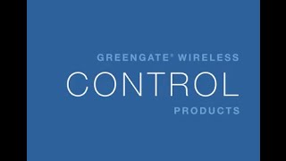 Greengate Wireless Lighting Controls Products [upl. by Nuoras532]