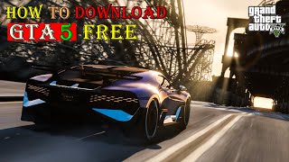 HOW TO DOWNLOAD AND INSTALL GTA 5 IN PC amp LAPTOP  GTA 5 PC DOWNLOAD FREE  play gta 5 free [upl. by Charley]