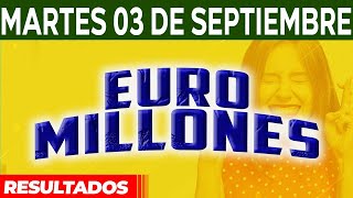 Resultado del sorteo Euromillones del Martes 3 de Septiembre del 2024 😱🤑💰💵 [upl. by Utir875]