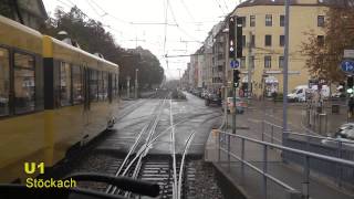 Stadtbahn Stuttgart linia U1 [upl. by Tidwell]