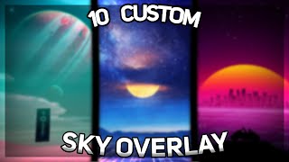 10 CUSTOM SKY OVERLAY MINECRAFT 189 4• [upl. by Seow]