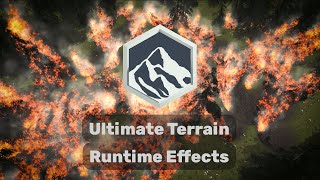 Ultimate Terrain  Demo 02  Runtime Effects [upl. by Natiha]