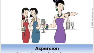 SAT Vocabulary Aspersion n [upl. by Billie]