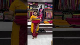 Bamboo Silk Saree  Vallisvasehacom  Code VVBSS001  WhatsApp 9884594699 [upl. by Swamy]