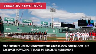 MLB lockout  Examining what the 2022 season could look like based on how long   News Shorts [upl. by Bedell]