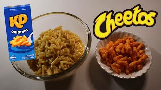 KD amp CHEETOS CHEDDAR JALAPENO ASMR MUKBANG [upl. by Auoy]