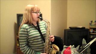 The Office Theme Alto Sax [upl. by Stets]