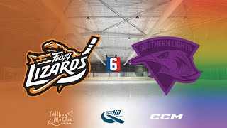 Feisty Lizards VS SL Humboldts  Div 6  8th November  iceHQ Rec League ice hockey [upl. by Cooperstein]