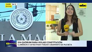 Cartistas sin quórum para violar constitución [upl. by Ahsiyn]