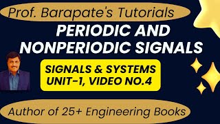 PERIODIC OR NONPERIODIC SIGNALS SOLVED EXAMPLES [upl. by Arol671]