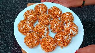 Authentic Murmura Laddu Recipe A Traditional Delight to Savor [upl. by Nolaj786]