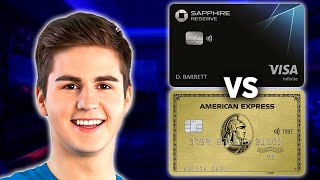 AMEX Gold vs Sapphire Reserve  Which Is Best [upl. by Brawner]