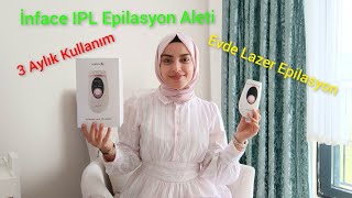 Xiaomi İnface ZH01D IPL Epilasyon Aleti Evde Lazer epilasyon Procsin Tüy Karşıtı Krem [upl. by Nodarb]