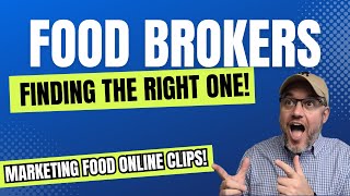 How to Find a Good Food Broker Tips and Insights  WATCH THE FULL VIDEO [upl. by Gilberto620]