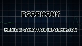 Egophony Medical Condition [upl. by Woody]