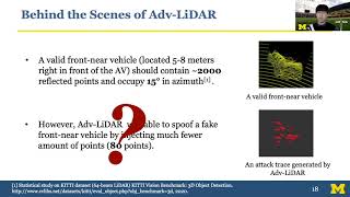 USENIX Security 20  Towards Robust LiDARbased Perception in Autonomous Driving General Blackbox [upl. by Niwroc]