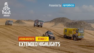 Extended highlights of Stage 7 presented by Aramco  Dakar2023 [upl. by Juakn]