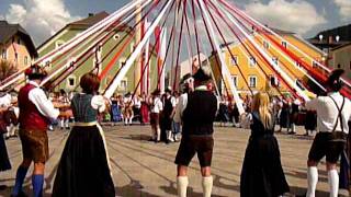 Bandltanz Teil2 beim Fest d Lungauer Volkskultur in Tamsweg Austria 2011 [upl. by Molohs]